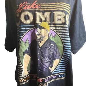 Luke Combs Growin' Up and Gettin' Old Tour 2024 Tee, Unisex XL